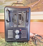 Portable Utility Space Heater DQ1702, 1500W Fan-forced Electric, Photos Video Used. Price: $25.99.
