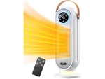 Antime 1500W Heating Space Heater Thermostat 90 Oscillation 12H Timer - White Open. Price: $53.01.