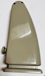 Optimus H-5511 800W Quartz Heater Gray Right Side Panel Replacement Part Used. Price: $14.99.