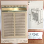 New Wall Heater Recessed Commercial Grade Qmark Marley CWH2207 277V 1500W/2000W. Price: $390.00.