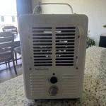 Air Tech Electric Utility Heater 1300/1500W Portable Model #83031 Works Great Used. Price: $29.95.