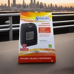Steelton Electric Space Heater/fan 1500W Portable Heater-adjustable Thermostat Open. Price: $20.00.