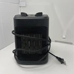 1500W Mainstays Ceramic Fan-forced Electric Space Heater, WSH10C2ABB, Black Used. Price: $13.99.