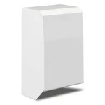 4 In. Left End Cap For Hot Water Baseboard Cover Brite White New. Price: $30.61.