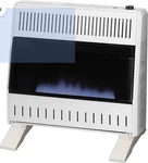 Procom MN300TBA-B Ventless Natural Gas Blue Flame Space Heater With Thermostat Open. Price: $129.99.