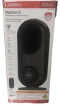 Lasko Motion Whole Room Console Heater Model CC27350 Black New In Open Box. Price: $79.99.