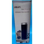 Jibufi Ceramic Fan Heater 1500W Portable Space PTC-SL1702 Remote Open Box New. Price: $44.99.