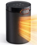 1500W Portable Space Heater, Eco Thermostat, Timer, Ptc Ceramic, Indoor Use New. Price: $55.55.
