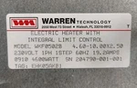Warren Kw Breakered Heat Strip Air Handler EHK05AKB1 #1 Used. Price: $125.00.