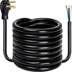 15FT 8 Awg Heavy Duty Power Cord With N6-50P Plug For 7500W Garage Heater New. Price: $91.99.
