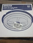 Broan-nutone 157 1250-WATT Surface-mount Fan-forced Ceiling Heater 120VAC New. Price: $120.00.