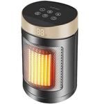 Portable Electric Space Heater, 1500W Ceramic Heating For Bedroom (gold) New. Price: $65.66.
