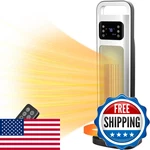 Comfort Zone 26 Oscillating Digital Tower Heater Portable Ceramic Space New. Price: $102.82.