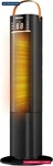 Space Heaters Indoor Use, 26" 12FT/S Electric With Remote, 1500W New. Price: $121.34.