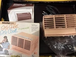 Peach Vintage Holmes Air Portable Personal Heater Fan HFH-701 Nos With Box Open. Price: $99.99.