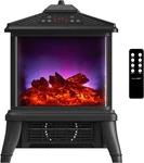 Sheeraire 18" Freestanding Electric Fireplace Heater 1500W Remote Control New. Price: $88.99.