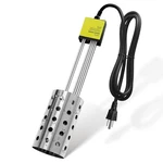 Electric Immersion Heater, Bucket Water With 304 1000W, Silver New. Price: $51.65.