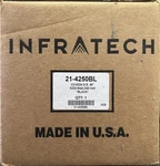 Infratech Dual Heater CD-5224 S.s. 48" 5200 Watt 240V 21-4250 Black Open Box. Price: $699.99.