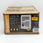 Cadet Heating Electronic Smart Thermostat W/ Fan-forced Heater (CEC163TW) New. Price: $213.98.