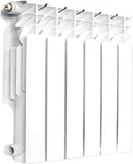 Ab Wall-mounted Radiator Heater With 6 Panels, Light Weight Aluminum White New. Price: $213.76.