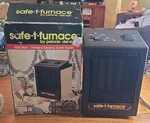 Vintage Pelonis Safe-t Furnace Model 1500W Ceramic Disc Heater Working Open. Price: $68.80.