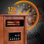 Profusion GD9315BCW-2J 1500W 4-TUBE Infrared Quartz Heater Brown New. Price: $210.00.
