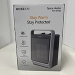 Rosekm Space For Indoor Use 1500W Portable Electric Heater- KM-SH002 Open. Price: $30.00.