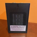 Utilitech Compact Personal Ceramic Heater/w Thermostat Up To 1500 Watts Open. Price: $25.00.