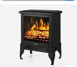 Turbro Suburbs TS17 Electric Fireplace Stove 1400W Black Freestanding Flame New. Price: $50.00.
