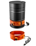 Qwork Drum Heater Barrel Band For 55 Gallon Metal Oil - 2 Pack, Black New. Price: $98.02.