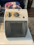 White-westinghouse Portable Space 120V Heater 1500 Watts Works Great! Used. Price: $31.45.
