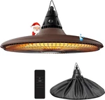 1500W Infrared Hanging Heater With Remote - Waterproof, Safe For Outdoor Use New. Price: $264.99.