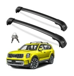 220LBS Lockable Roof Rack Cross Bars Compatible With Kia Telluride 2019 2020 ... New. Price: $118.82.