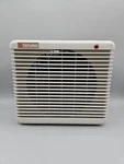 Tatung 1500W Portable Space Heater Fan Cool Vintage White Beige 10728524 9"X8" Used. Price: $39.95.