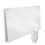 Econohome Wall Mount Space Heater Panel With Thermostat 600 Watt Open. Price: $73.99.