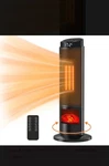 Gold 1500W Space Heater Portable Indoor Bedroom Living W/ Remote 70 New. Price: $35.00.