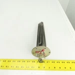 Heatwell Flanged Immersion Heater 480V 12000W 415V 9000W 220V 7500W 10-3/4" Used. Price: $111.25.
