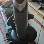 Lasko Ceramic Tower Heater Oscillating Electric Black Silver 120V Forced Air Used. Price: $29.20.