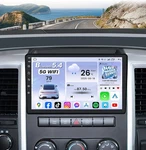 Jerqry Stereo For Dodge Ram 1500 2500 3500 2009-2012 Wireless Carplay Gps 9" New. Price: $149.99.