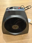 Vornado VH200 1500W Electric Portable Space Heater Fan, Charcoal Used. Price: $14.99.