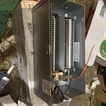 King PAW2422-W Pic-a-watt Electric Wall Heater, 2250W / 240V, White New. Price: $200.00.
