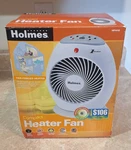 Holmes HFH416 Fan Forced Heater One Touch White Compact 1500W Safety Shut Off New. Price: $70.00.