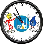 Reddy Kilowatt Electrician Utility Pg&e Pacific Gas Sign Wall Clock New. Price: $26.95.
