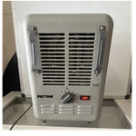 Patton Portable Electric Space Heater 2 Settings Adjustable Thermostat Gray Used. Price: $29.99.