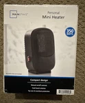 Mainstays Personal Heater 350 Watts Ceramic Open. Price: $19.00.