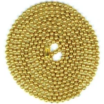 Jandorf 60361 Beaded Chain With Connector, 5 Ft L, Brass New. Price: $12.68.