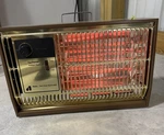 Retro Mid Century Arvin Electric Fan Forced Air Heater Metal Boxed Open. Price: $49.99.