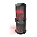 1500 20" Black Electric Indoor Tower Ceramic Fireplace Space Heater, 3D Flame New. Price: $117.99.