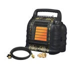 Mr. Heater Hunting Buddy Portable Bundle With Hose And Adaptor New. Price: $229.99.