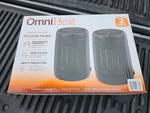 Personal Ceramic Heater - Omni 1500 Digital 2 Pack New. Price: $49.99.